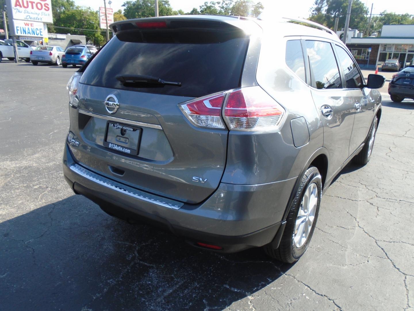 2016 Nissan Rogue S 2WD (KNMAT2MT1GP) with an 2.5L L4 DOHC 16V engine, CVT transmission, located at 6112 N Florida Avenue, Tampa, FL, 33604, (888) 521-5131, 27.954929, -82.459534 - Photo#3